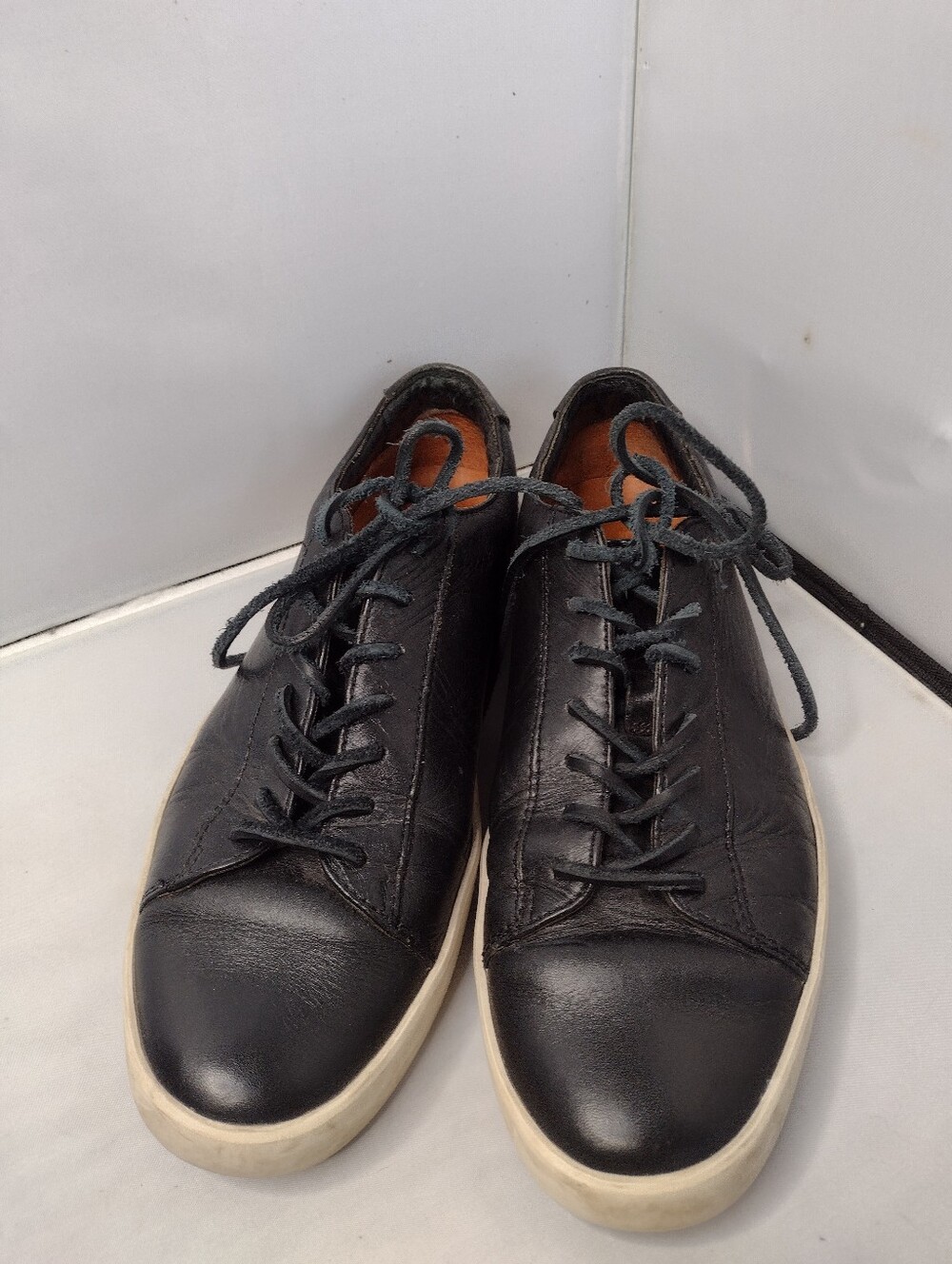 Frye Astor Low Lace Sneaker Casual Shoes Mushroom Brown Suede Leather Men 10.5 B